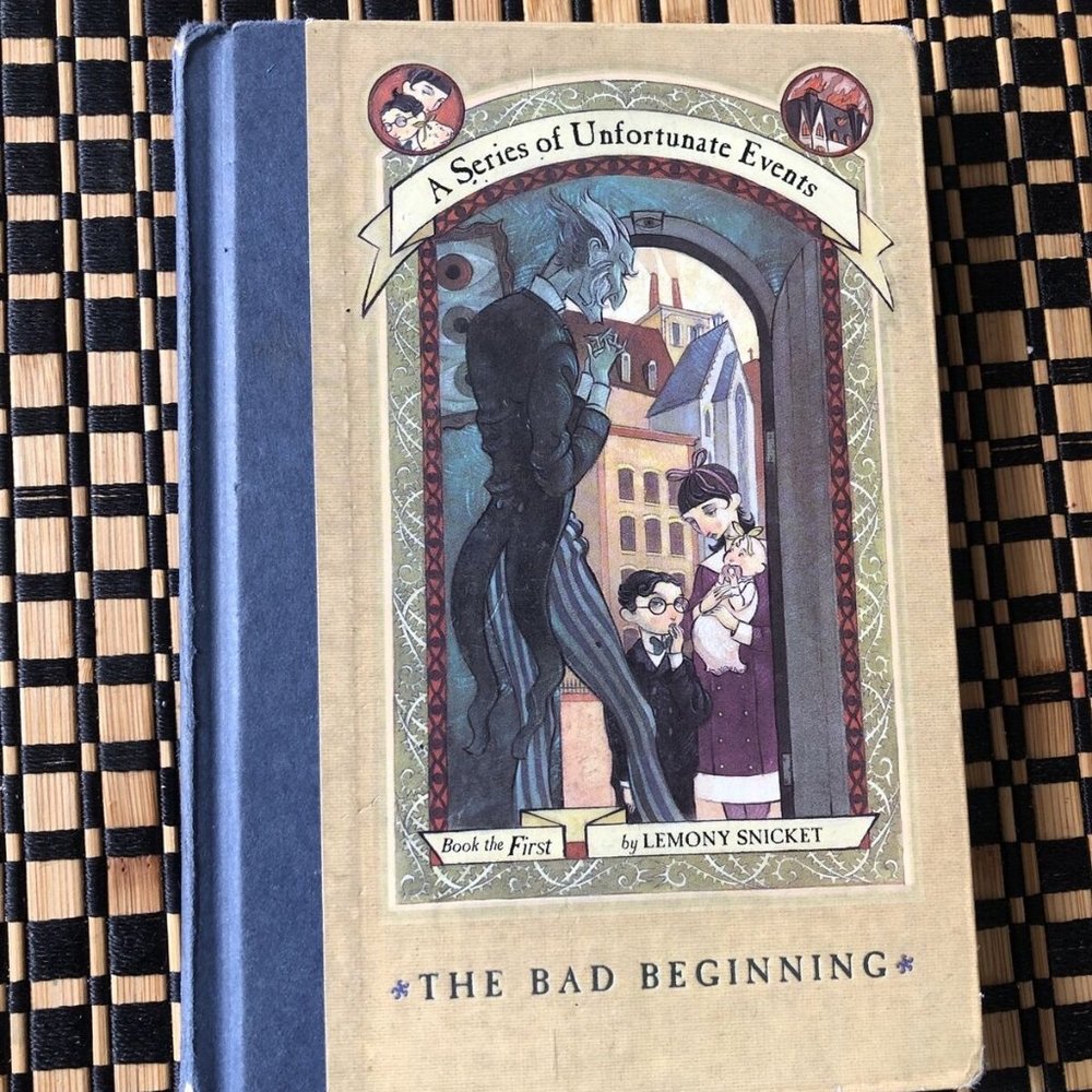A Series of Unfortunate Events: # 1 The Bad Beginning By Lemony Snicket